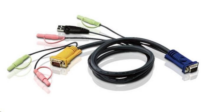 Kábel ATEN KVM k CS-1732, 1734, 1754, 1758 USB,  2 m0 