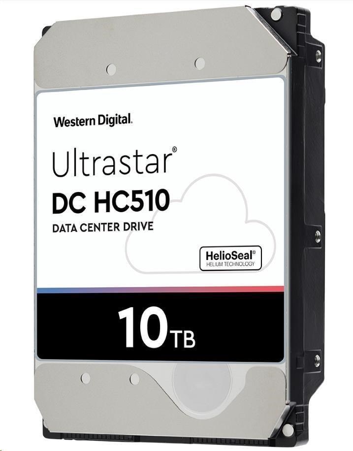 Western Digital Ultrastar® HDD 10TB (HUH721010ALN600) DC HC510 3.5in 26.1MM 256MB 7200RPM SATA 4KN ISE2 