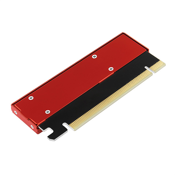 AXAGON PCEM2-S,  PCIe x16 - M.2 NVMe M-key slot adaptér,  kovový kryt pre pasívne chladenie2 