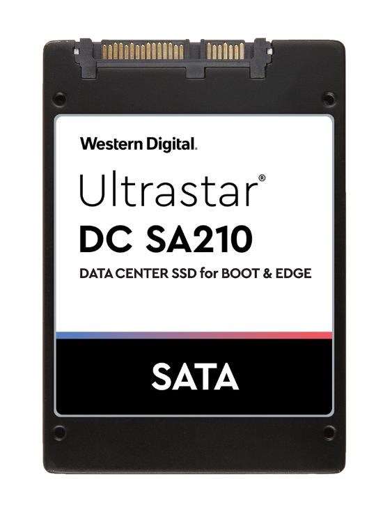 Western Digital Ultrastar® SSD 480 GB (HBS3A1948A7E6B1) DC SA210 SFF-7 7.0MM SATA TLC RI BICS3 TCG,  DW/ D R 0.1/ S 0.70 