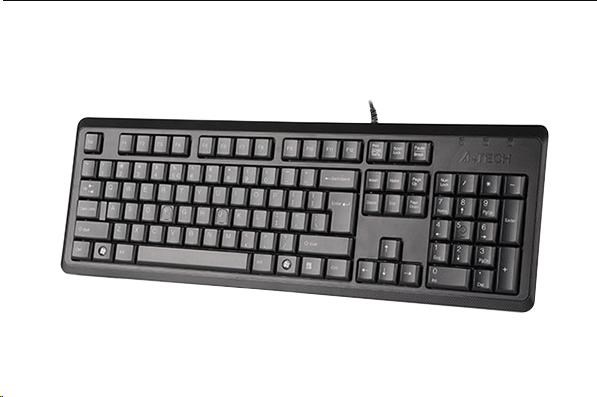 A4tech KR-92,  klávesnice,  CZ/ US,  USB,  černá0 