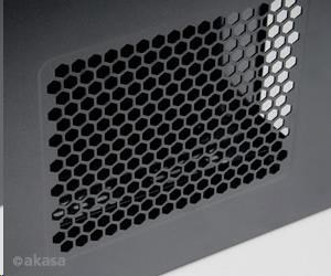 AKASA case Crypto VESA, MiniITX, čierna + 80W AC adaptér6 