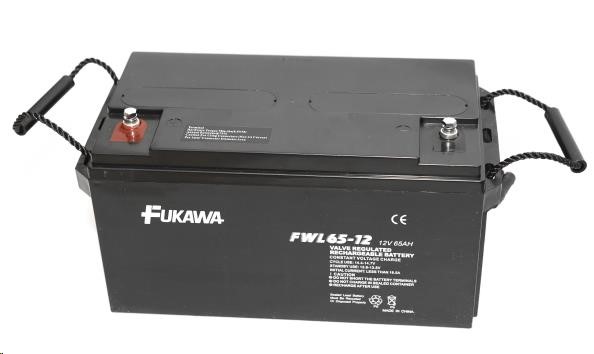 Batéria - FUKAWA FWL 65-12 (12V/ 65 Ah - M6),  životnosť 10 rokov0 
