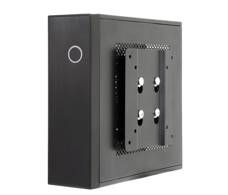 Skriňa CHIEFTEC Compact Series/ mini ITX,  IX-03B-OP,  čierna,  Alu,  bez zdroja7 