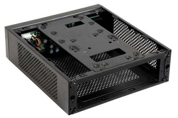 Skriňa CHIEFTEC Compact Series/ mini ITX,  IX-03B-OP,  čierna,  Alu,  bez zdroja8 