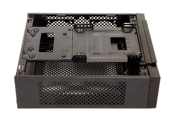 Skriňa CHIEFTEC Compact Series/ mini ITX,  IX-03B-OP,  čierna,  Alu,  bez zdroja1 