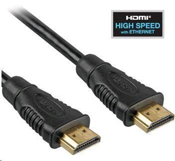 PREMIUMCORD HDMI kábel 2m High Speed + Ethernet (v1.4),  pozlátené konektory0 