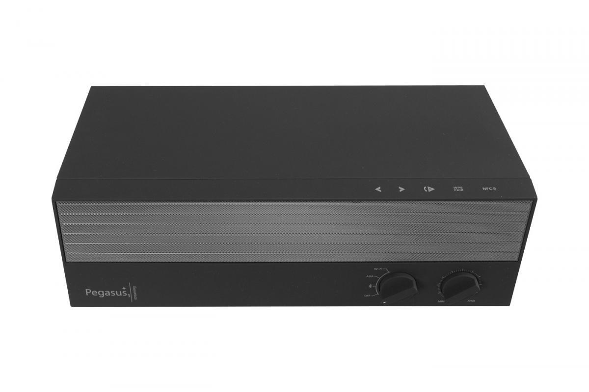 Orava PEGASUS 1 reproduktor,  22.5 W,  subwoofer,  WiFi,  Bluetooth,  AUX vstup,  Multiroom systém,  černá2 