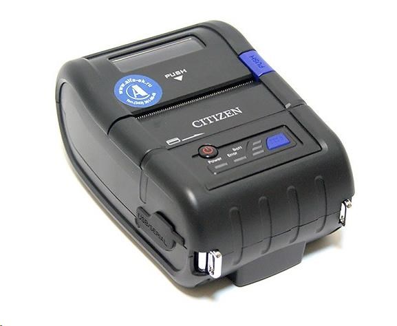 Mobilná tlačiareň Citizen CMP-20II Bluetooth (iOS+Android),  USB,  sériová,  CPCL/ ESC0 
