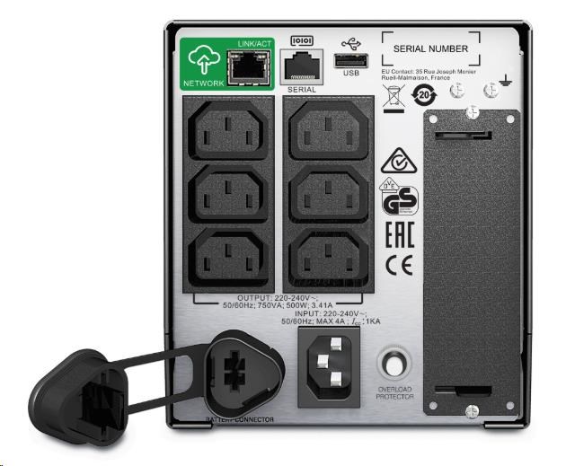 APC Smart-UPS 750VA LCD 230V so SmartConnect (500W)0 