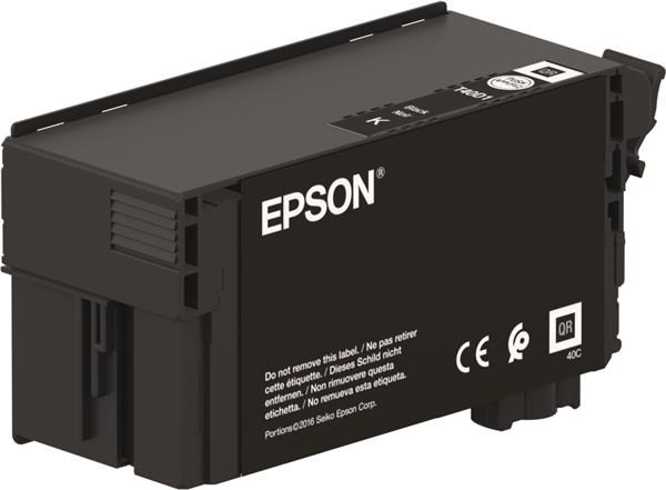 Čierny atrament EPSON v jednom balení UltraChrome XD2 Black T40D140(80 ml)0 