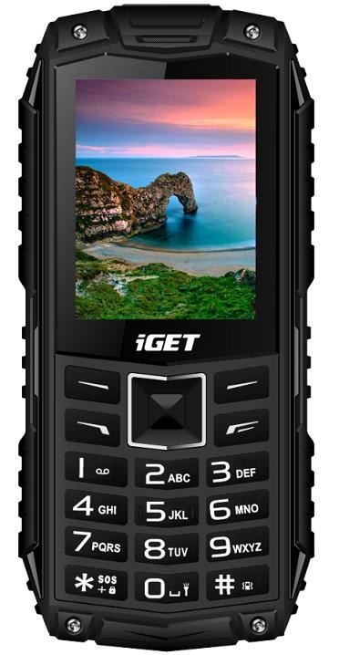 iGET Defender D10,  Dual SIM,  čierny0 