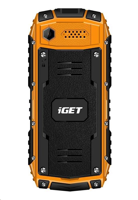 iGET Defender D10,  Dual SIM,  oranžová1 