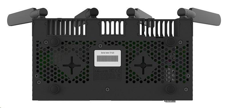 MikroTik RouterBOARDRB RB4011iGS+5HacQ2HnD-IN, štvorjadrový 1.4GHz CPU,1GB RAM,10xLAN,1x SFP+, Wi-Fi 2.4+5GHz (2033Mbps0 