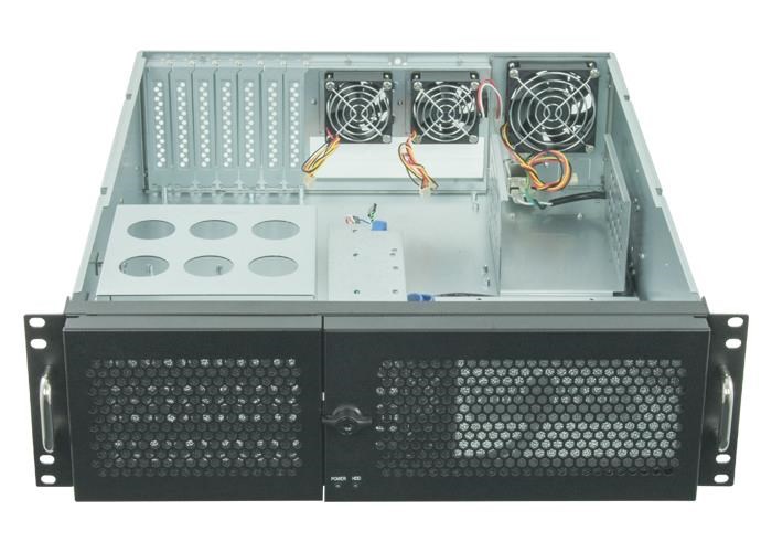 Skriňa CHIEFTEC Rackmount 3U ATX/ mATX,  UNC-310A-B,  zdroj APS-500SB (500W)1 