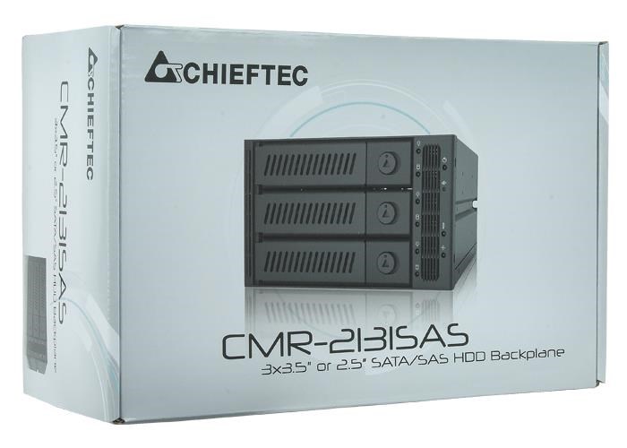 CHIEFTEC SAS/SATA Backplane CMR-3141SAS, 3x 5,25