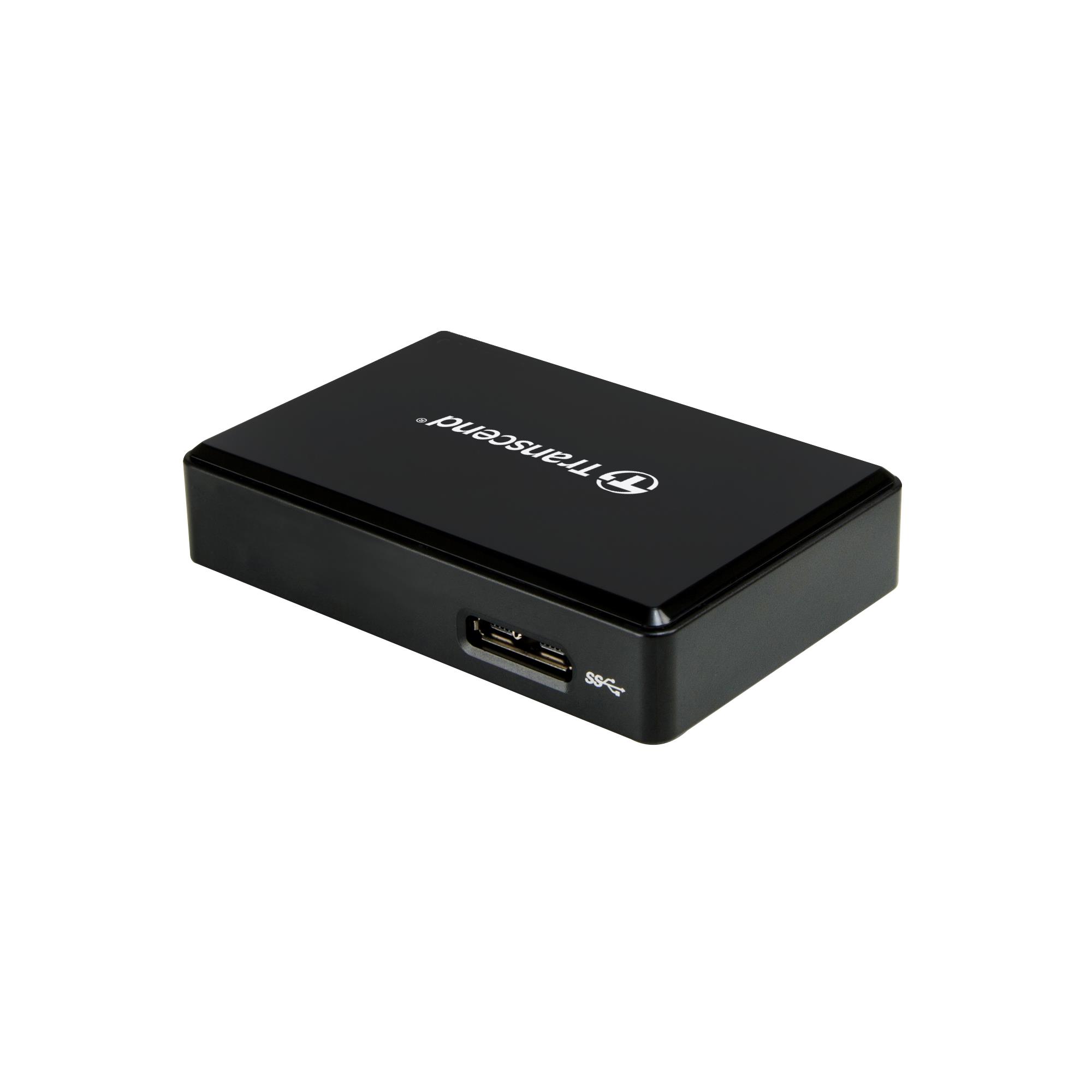 TRANSCEND Gen1 All-in-1 UHS-II Multi Card Reader RDF9K2,  USB 3.1,  čierna0 