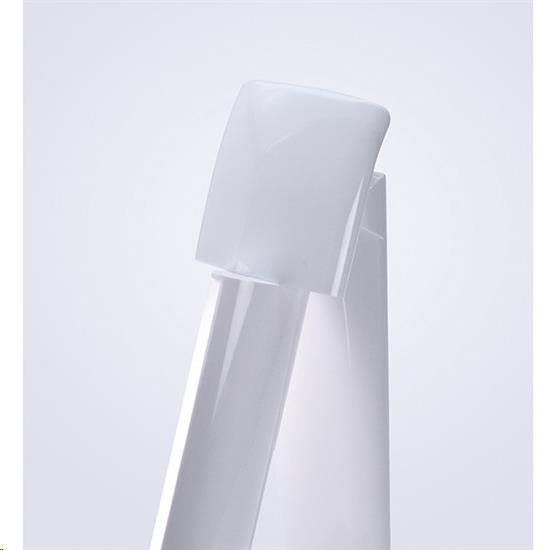 Solight LED stolní lampička stmívatelná,  12W,  volba teploty světla,  USB,  bílý lesk6 