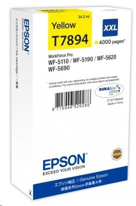 Atramentová kazeta EPSON série WF-5xxx 