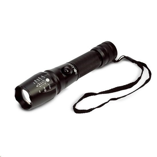 Solight profesionální nabíjecí LED svítilna,  T6 XML Cree LED,  600lm,  Li-Ion0 