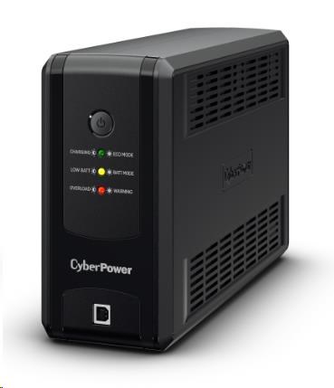 CyberPower UT GreenPower Series UPS 850VA/425W, české zásuvky1 