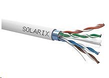 Inštalačný kábel Solarix FTP,  Cat6,  drôt,  PVC,  cievka 500 m SXKD-6-FTP-PVC0 