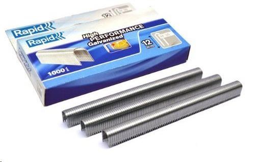 Náplň pro sponkovací kleště RAPID 36 - 12mm,  pozink (1000 ks)0 