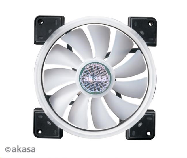 AKASA ventilátor Vegas TLY,  140x140x25mm,  aRGB,  obojstranný,  RGB1 
