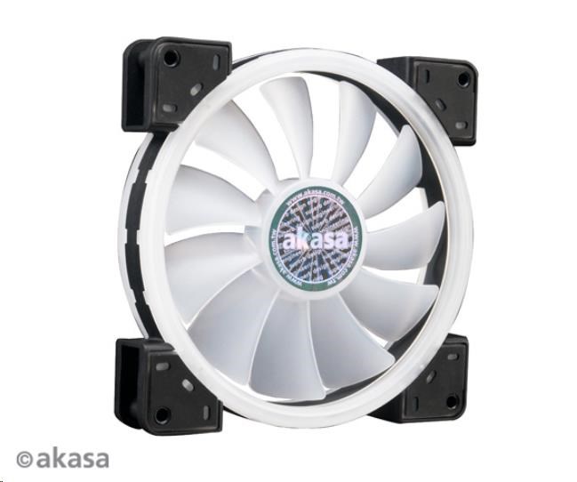 AKASA ventilátor Vegas TLY,  140x140x25mm,  aRGB,  obojstranný,  RGB4 