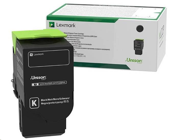 Lexmark černý toner C2320K0 Return progam pro C2525,  C2425,  C2535,  MC 2325,  MC 2425,  MS2535,  MC2640 - 1 000 str0 