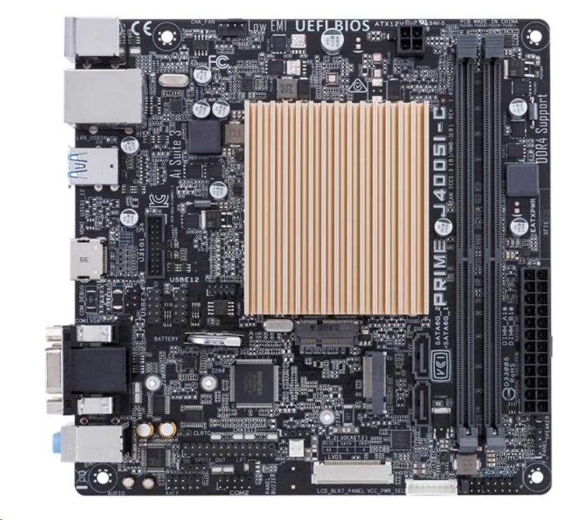 ASUS MB PRIME J4005I-C, Intel Celeron® dual core J4005, 2xDDR4, mini-ITX1 