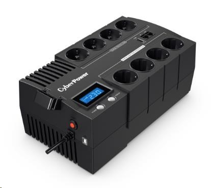 CyberPower BRICs Series II SOHO LCD UPS 700VA/420W, nemecké zásuvky SCHUKO0 