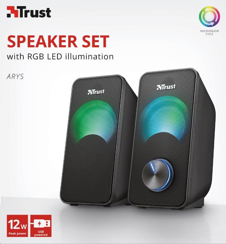 TRUST Arys Compact RGB 2.0 Súprava reproduktorov1 