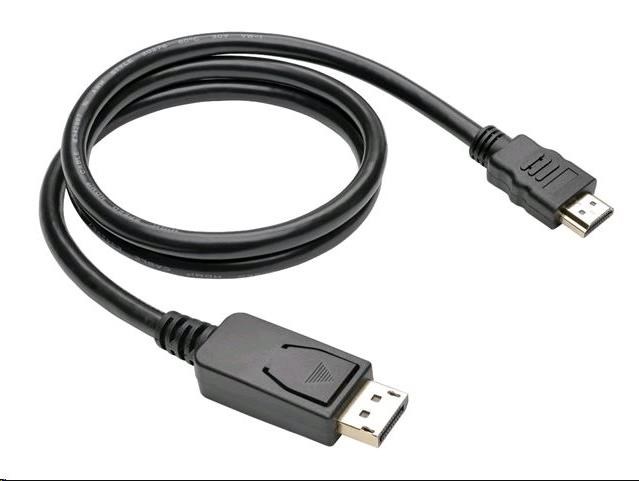 C-TECH DisplayPort/ HDMI kábel,  3 m,  čierny0 