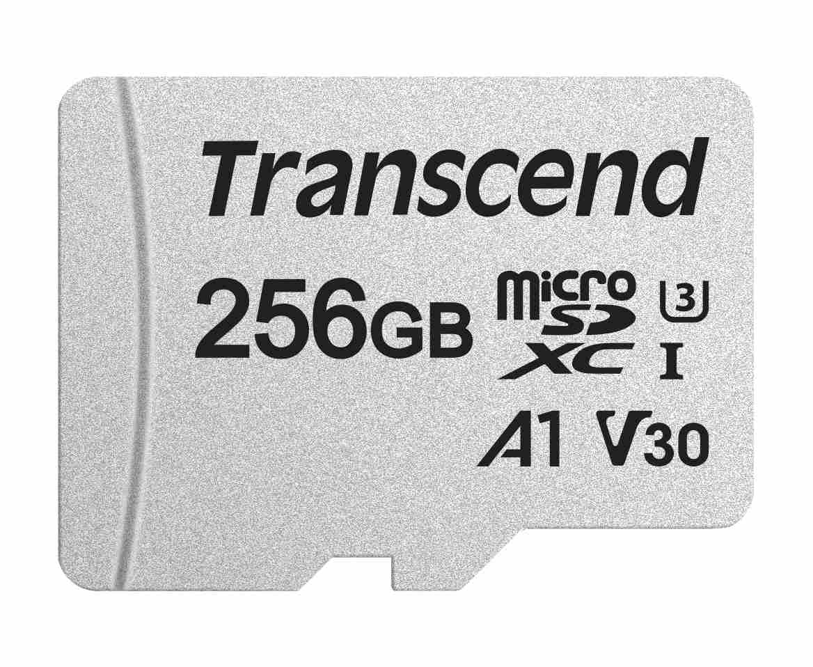 Karta TRANSCEND MicroSDXC 256GB 300S, UHS-I U3 V30 + adaptér0 