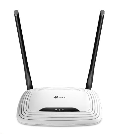 TP-Link TL-WR841N WiFi4 router (N300,  2, 4GHz,  4x100Mb/ s LAN,  1x100Mb/ s WAN)2 