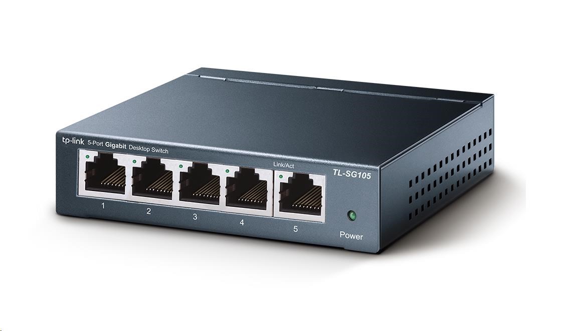 TP-Link switch TL-SG105 (5xGbE, fanless)0 