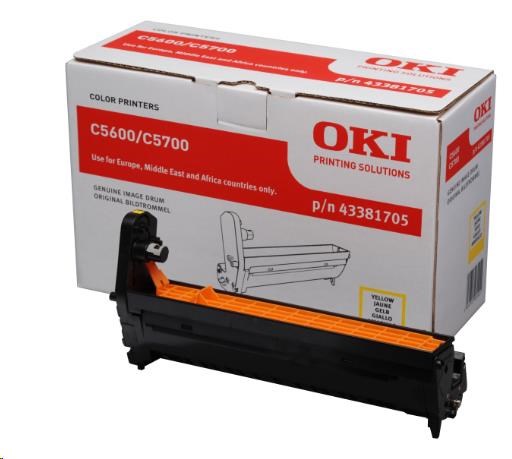 Oki Image. valec pre žltý toner pre C5600/ C5700 (20k)0 