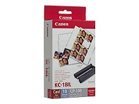 Canon KC18IL papier 22x17, 3mm 18ks pre termosublimačnú tlačiareň1 