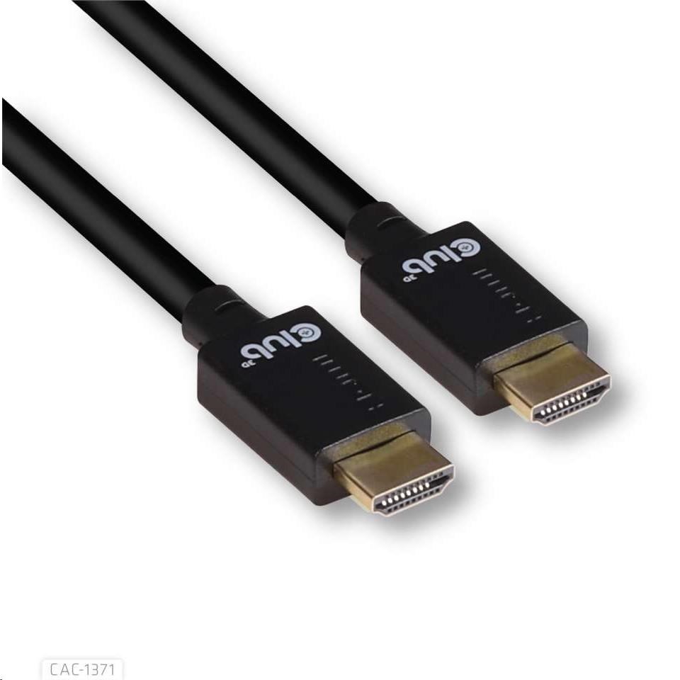 Club3D Kabel Ultra Rychlý HDMI™ Certifikovaný 4K 8K60Hz 48Gbps (M/ M),  1m,  30 AWG5 