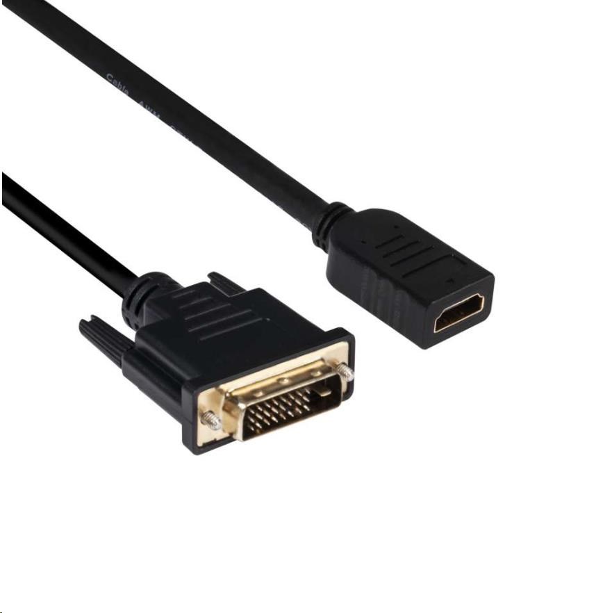 Club3D Kabel DVI-D na HDMI 1.4,  (M/ F),  2m2 