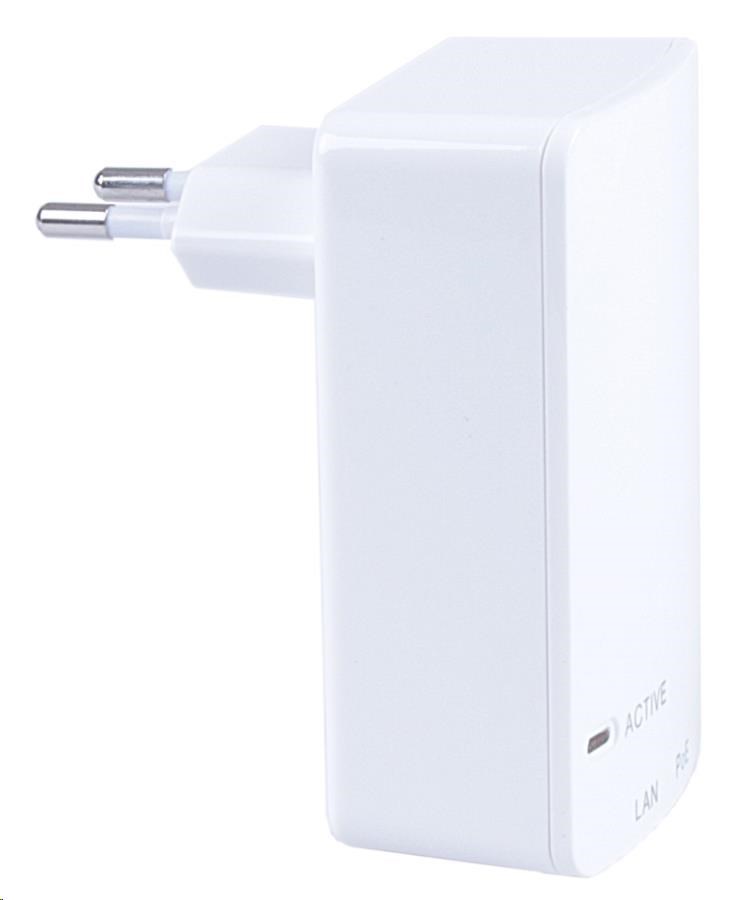 MaxLink PI15S aktívny gigabitový injektor PoE, 802.3af, 15W (48V, 0.32A)1 