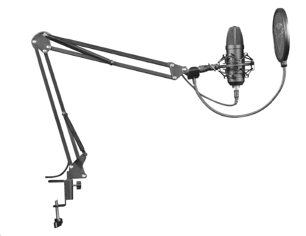 TRUST Microphone GXT 252+ Emita Plus Streamingový mikrofón3 