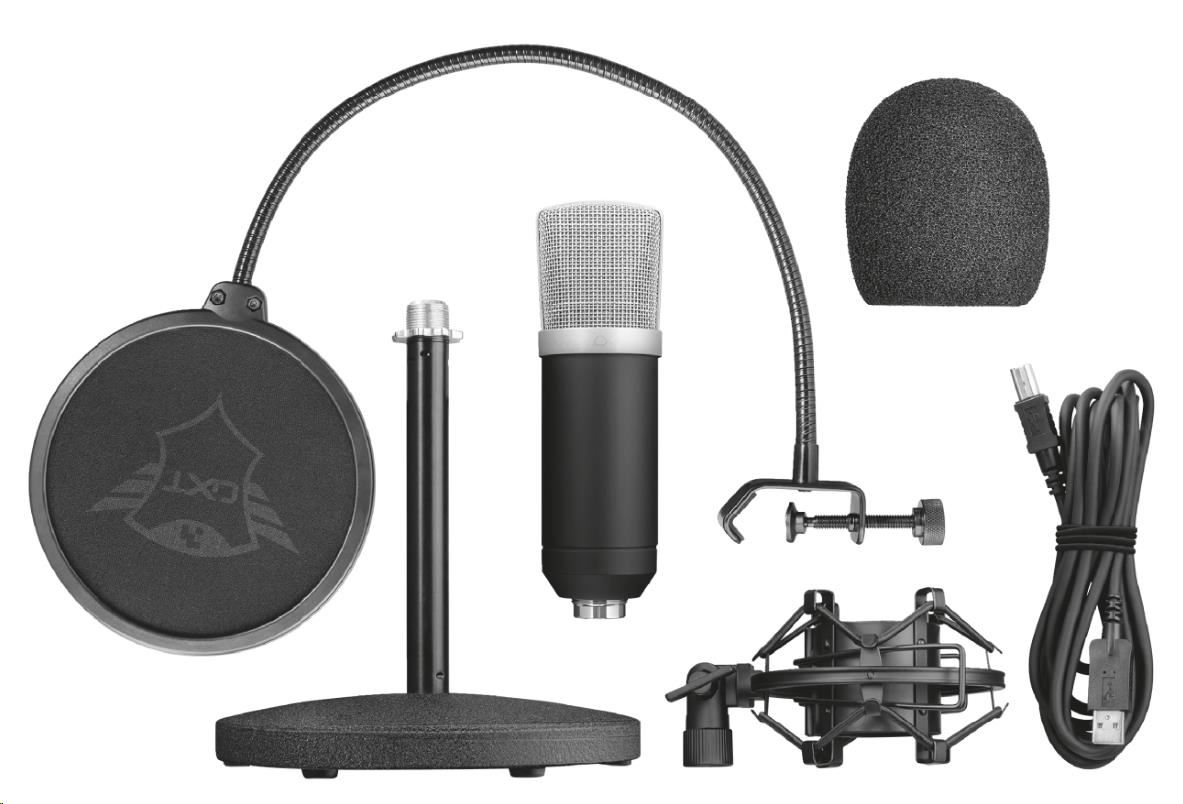 Mikrofón TRUST GXT 252 Emita Streaming Microphone8 
