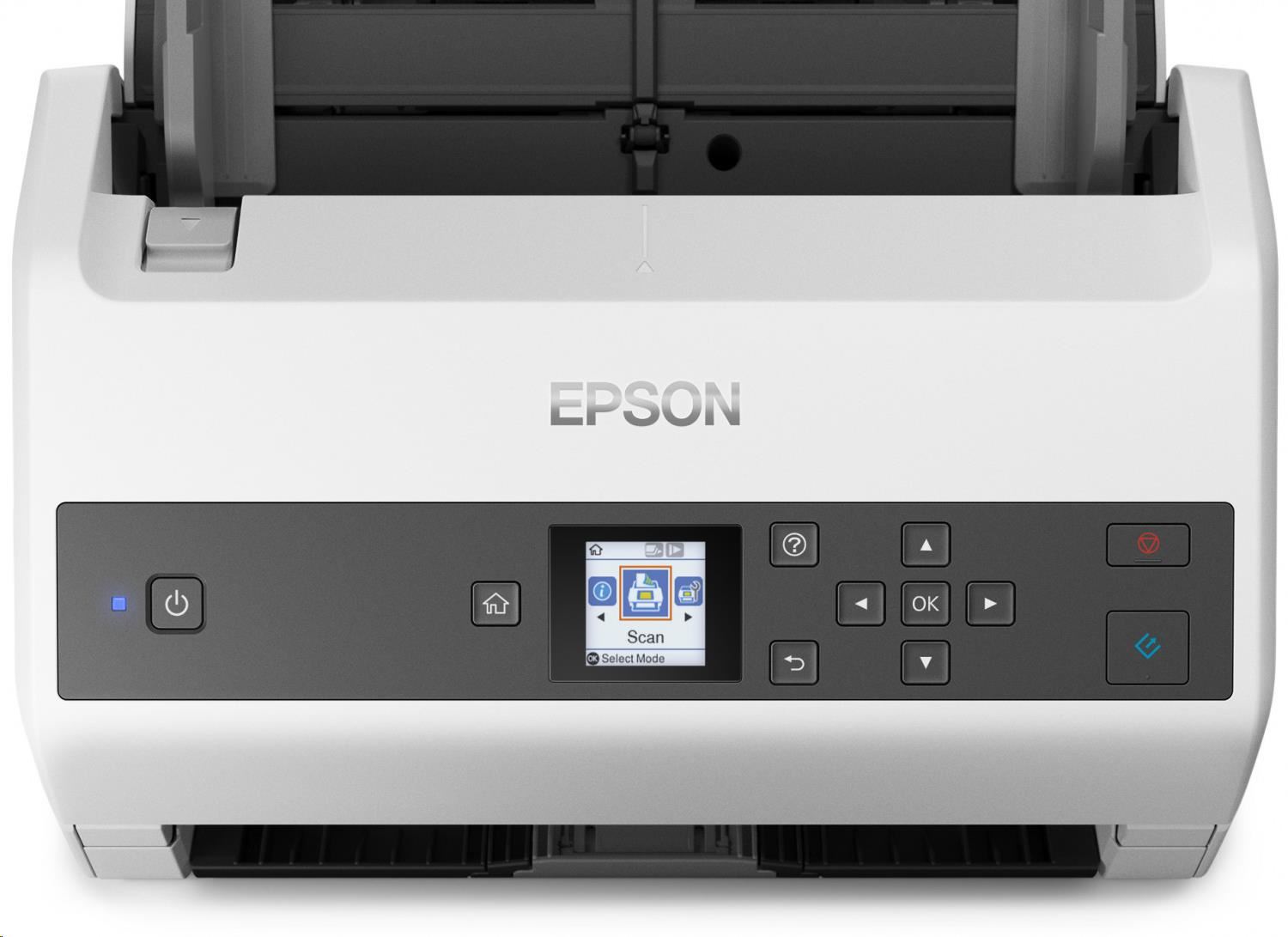 Skener EPSON WorkForce DS-870,  A4,  600x600 dpi,  obojstranný,  USB 3.0,  3 roky záruka po reg.3 