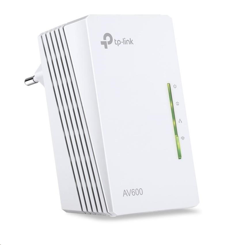 TP-Link TL-WPA4220 WiFi4 powerline adaptér repeater (N300,  AV600, 2x100Mb/ s, HomePlug AV2)0 