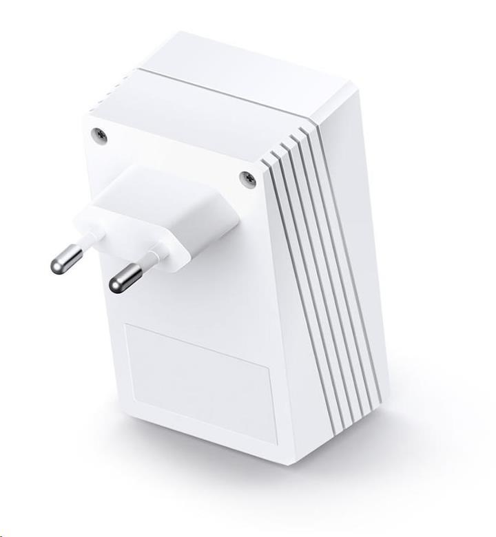 TP-Link TL-WPA4220 WiFi4 powerline adaptér repeater (N300,  AV600, 2x100Mb/ s, HomePlug AV2)2 