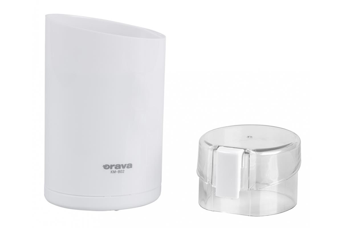 Orava KM-802 mlýnek na kávu, 130 W, nůž z kvalitní oceli, objem 50g, bílá0 
