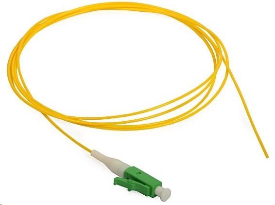 Pigtail SM 9/125, OS2, konektor LC(APC), LS0H, 1m0 