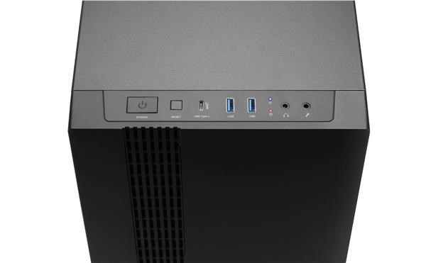 Skriňa CHIEFTEC Uni Series/ Miditower,  UK-02B-OP,  USB 3.0,  bez napájania,  čierna7 